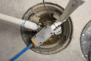 Sump Pump in Basement