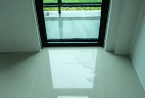 rain came inside the house