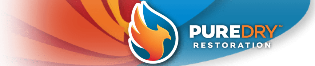 Puredry restoration transparent banner