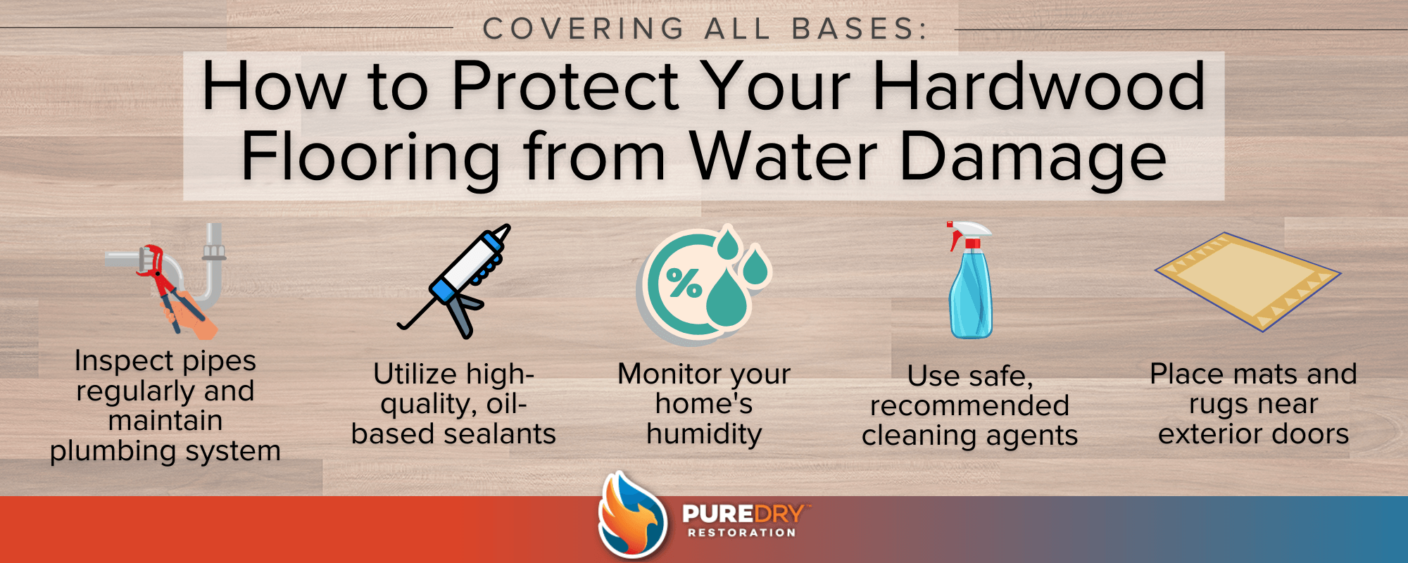 Protect Your Hardwood Floor From Water Damage