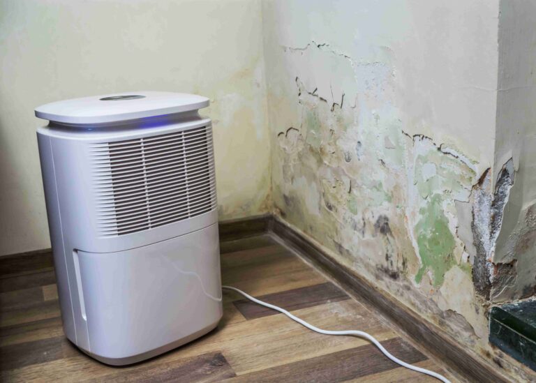 Dehumidifier being used for Seattle Water Damage Restoration