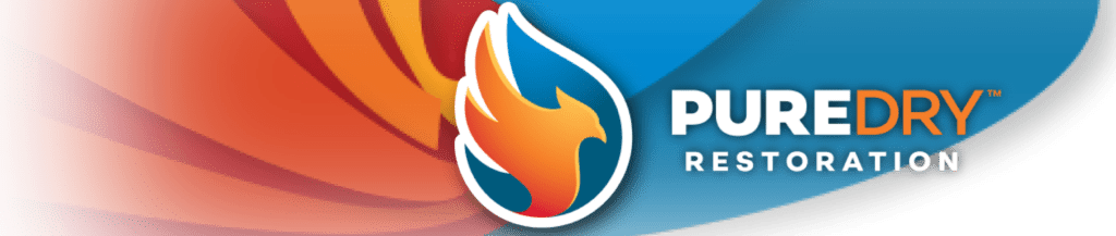Puredry restoration transparent banner